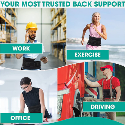 Premium Lumbar Support Belt | Pain Relief & Posture Correction