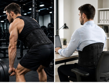 Premium Lumbar Support Belt | Pain Relief & Posture Correction